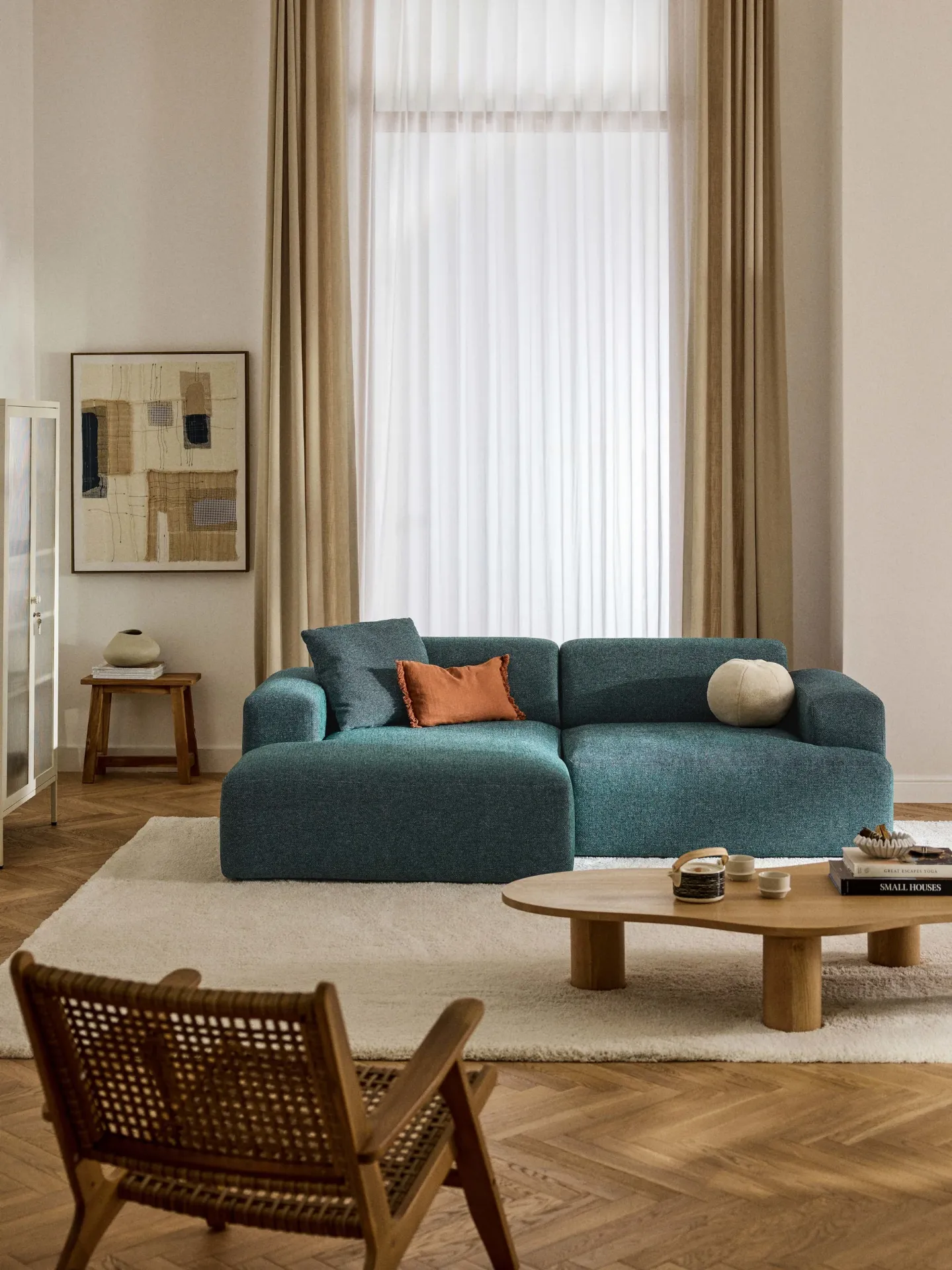 Sofá Baal Uno (Left, Beige)