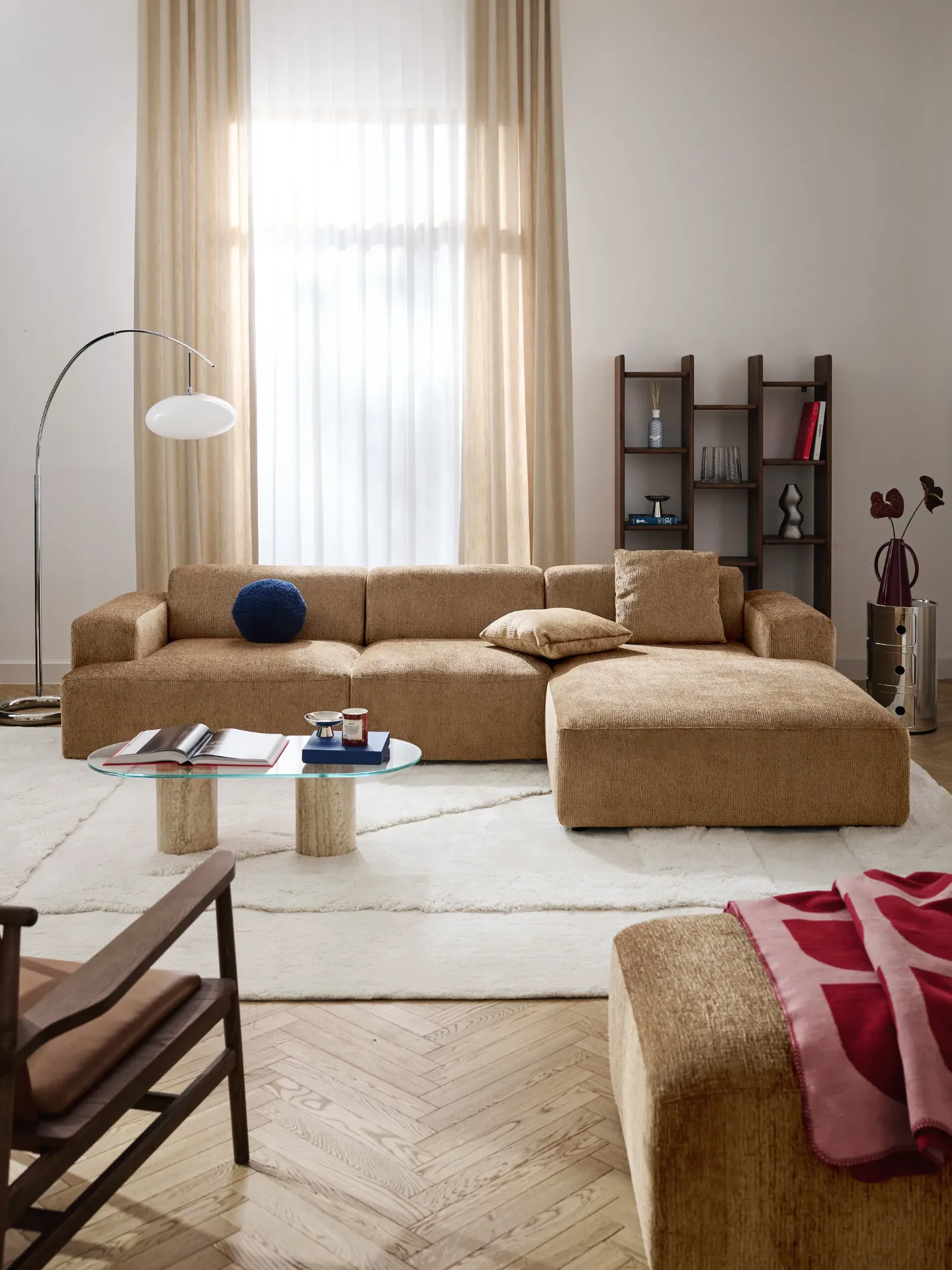 Sofá Baal Estar (Left, Beige)