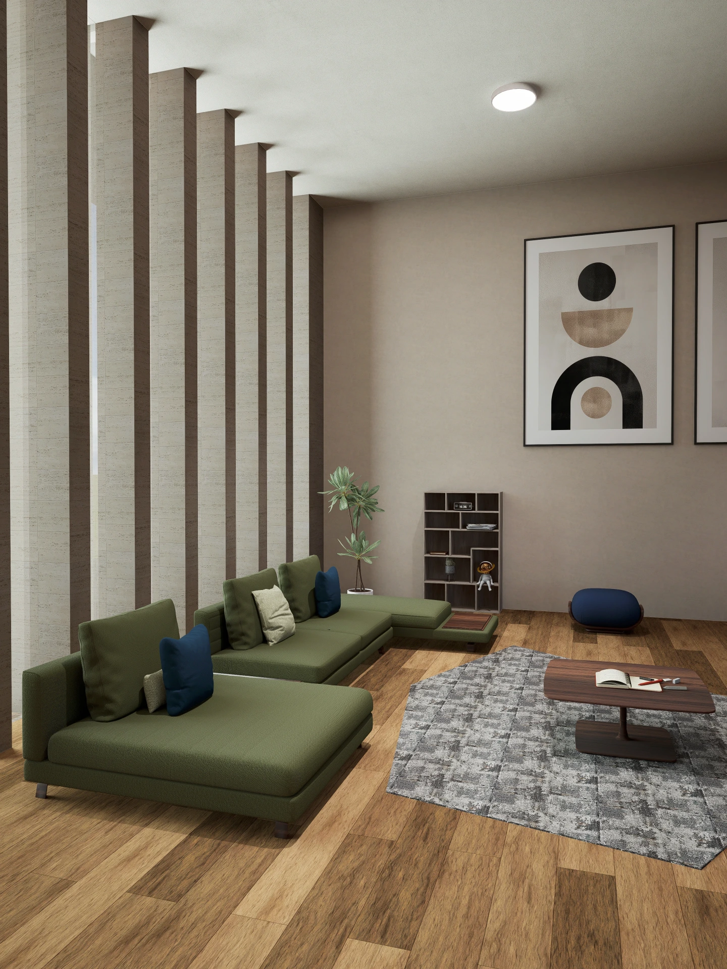 Sofá Bletia (Oliva)